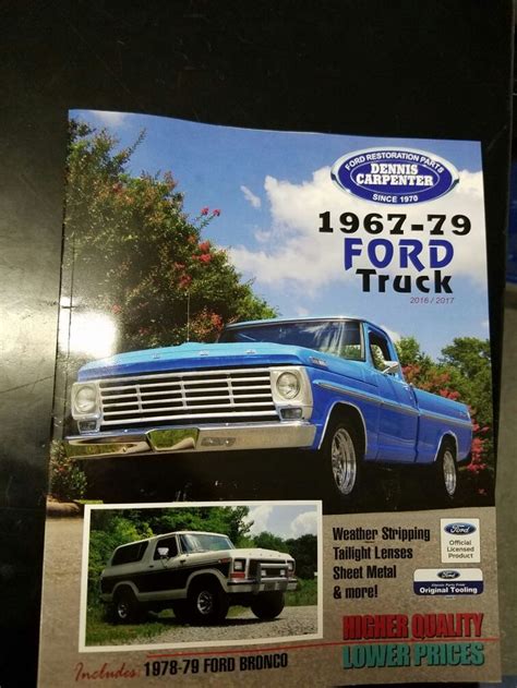 f100 restoration parts catalog